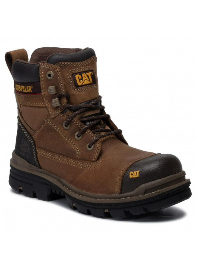 020-1207 Caterpillar Mens Casual Shoes Gravel 6" S3 717675  Beige