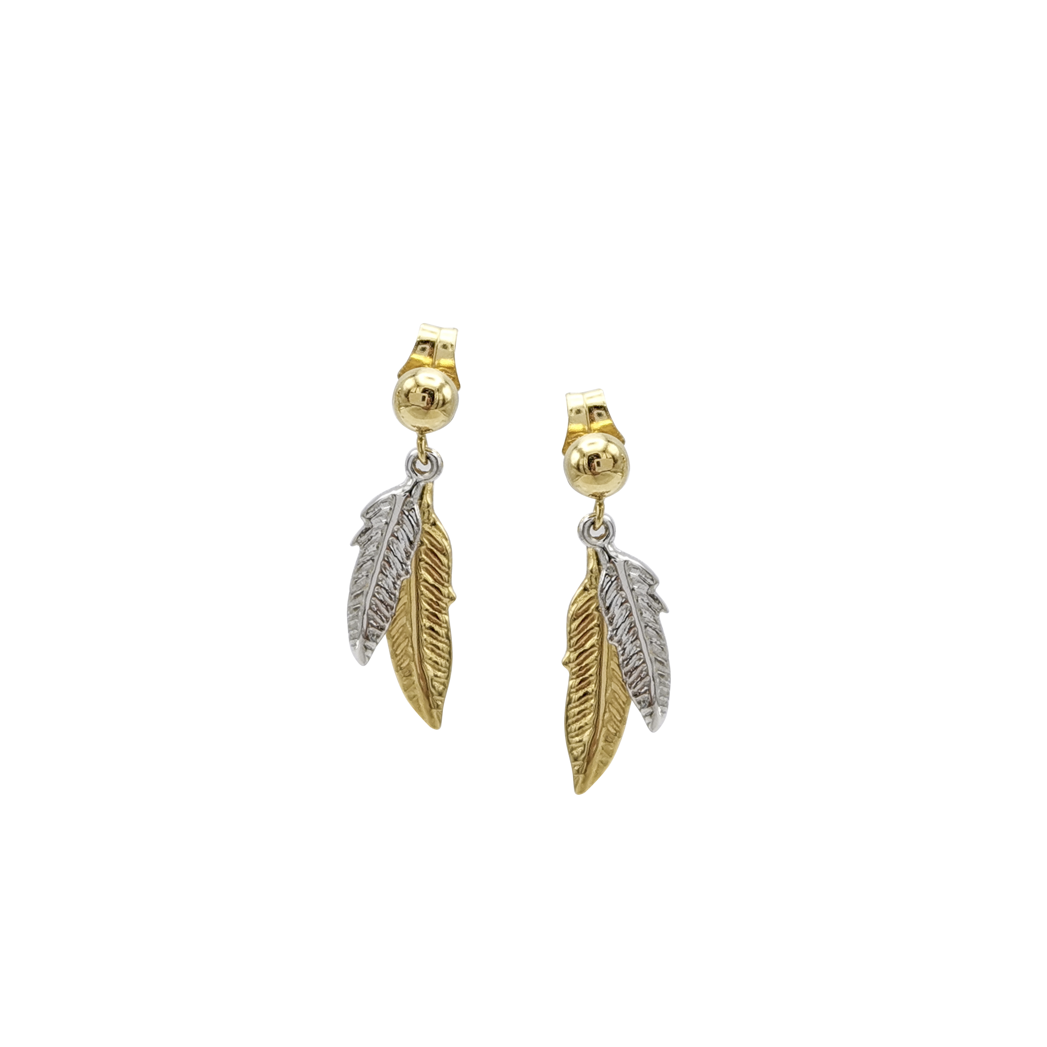 18K Gold Earrings-174064