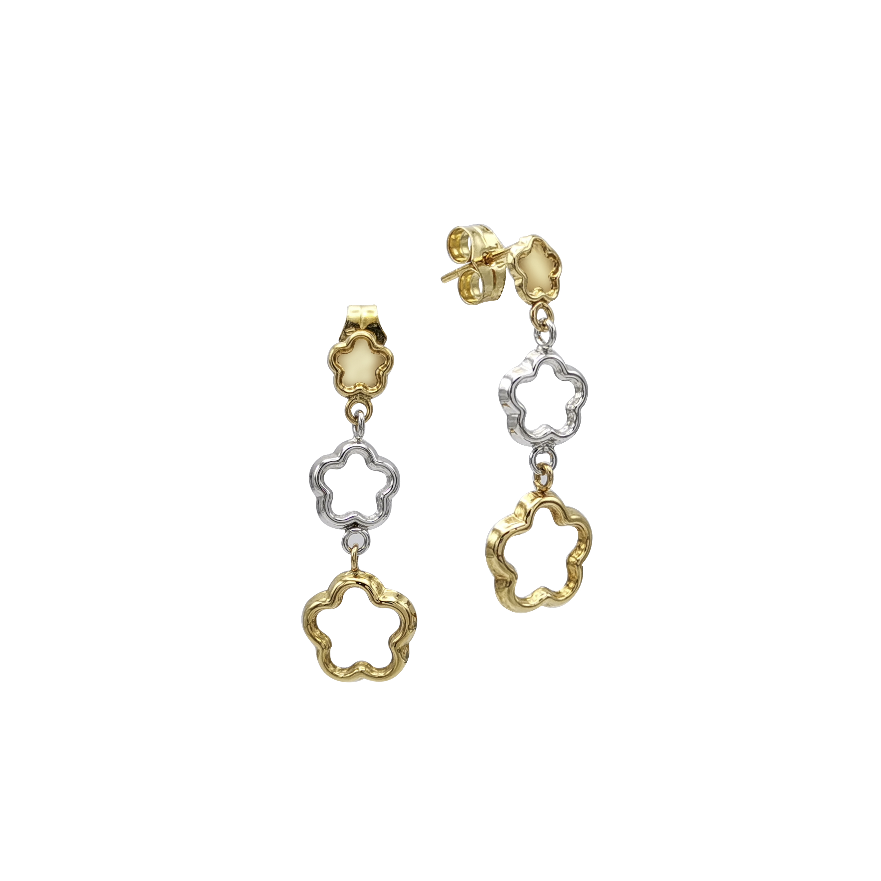 18K Gold Earrings-174066