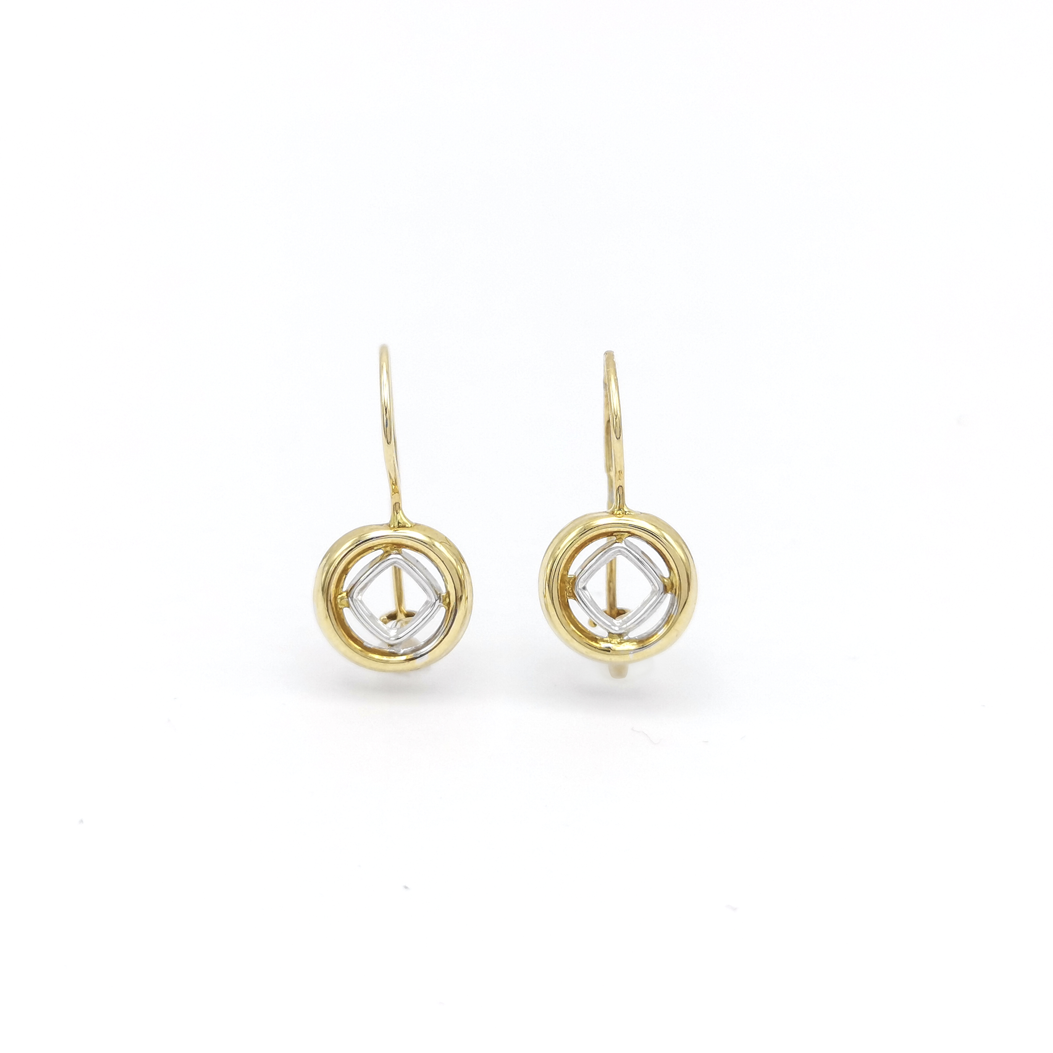 18K Gold Earrings-174074