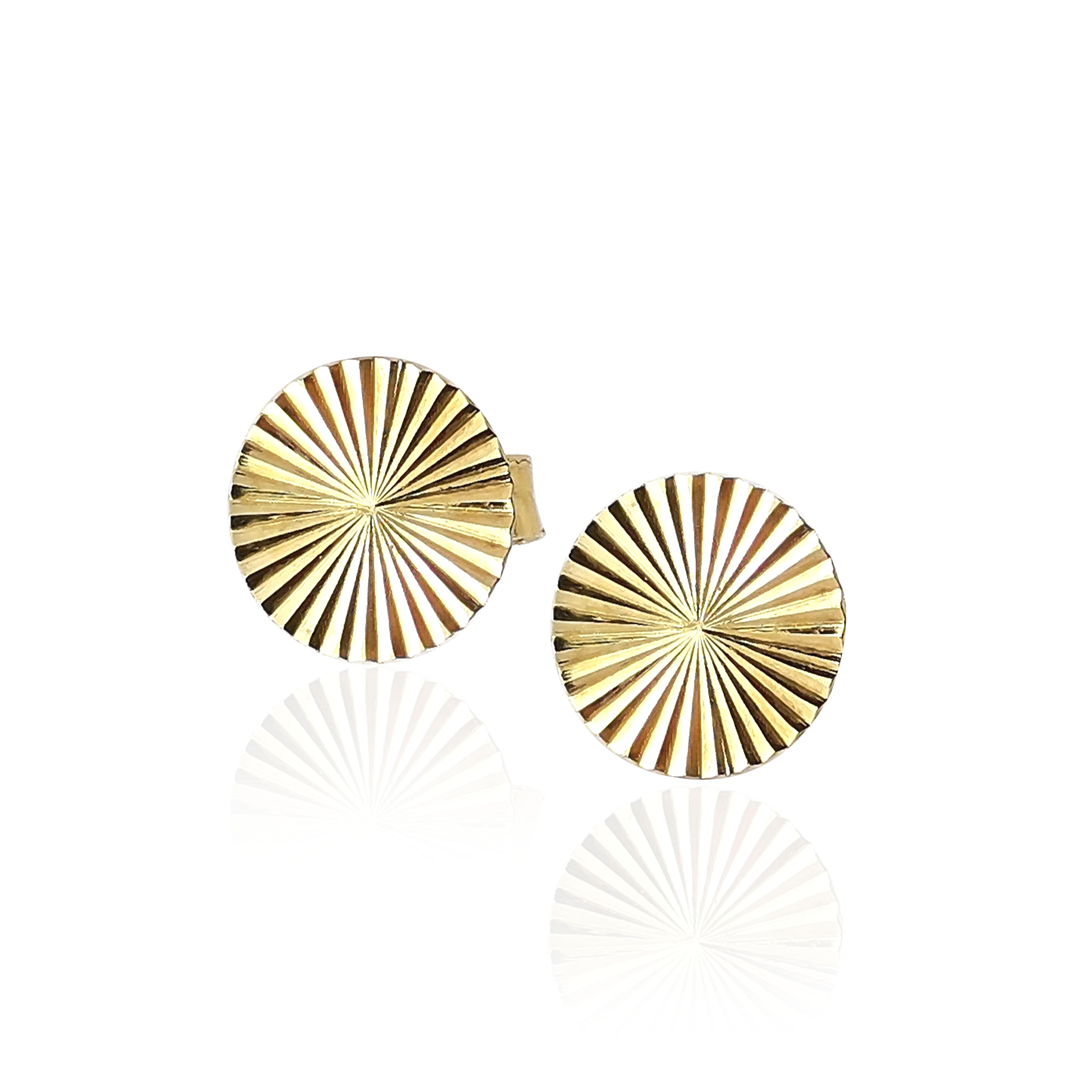 18K Gold Earrings-174081