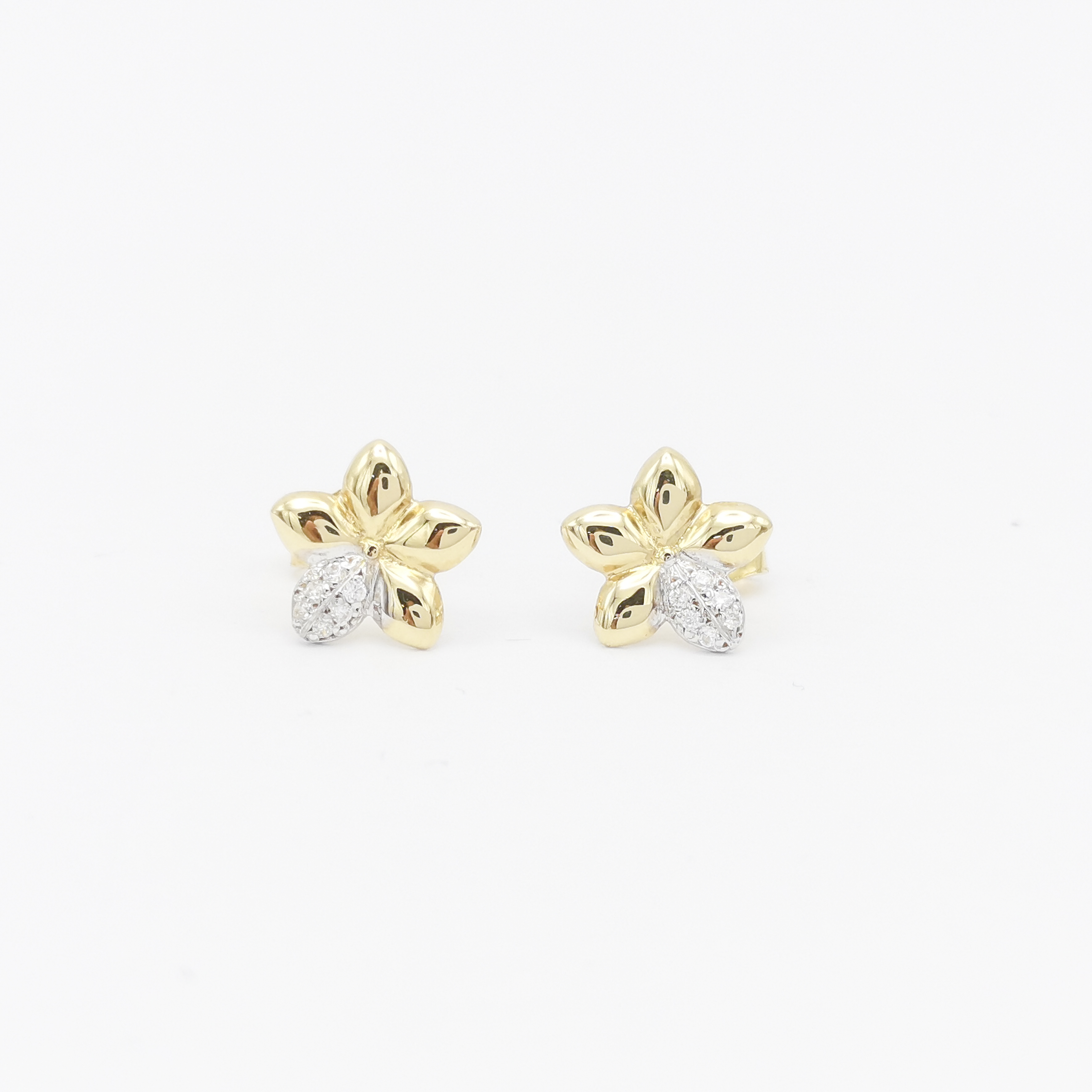18K Gold Earrings-174097