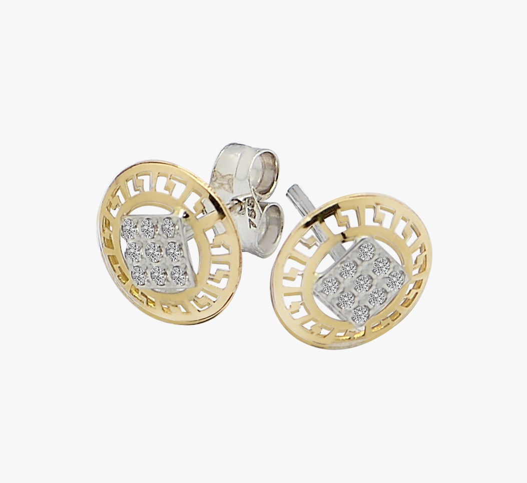 18K Gold Earrings-177140