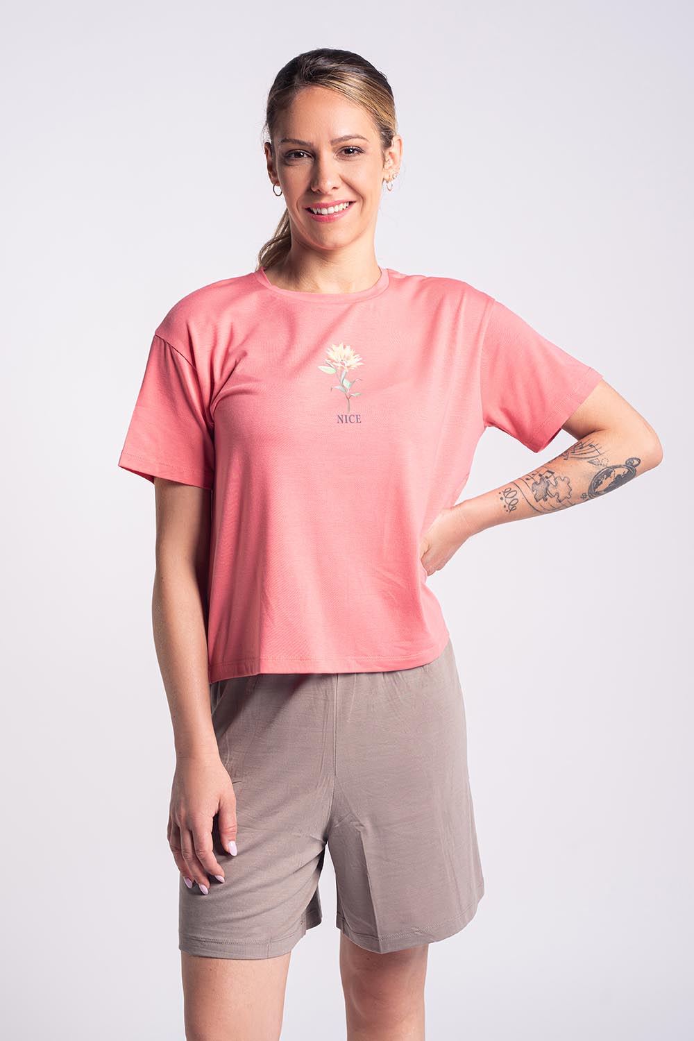 2PCS PYJAMAS SETS - LADIES2312970010846002