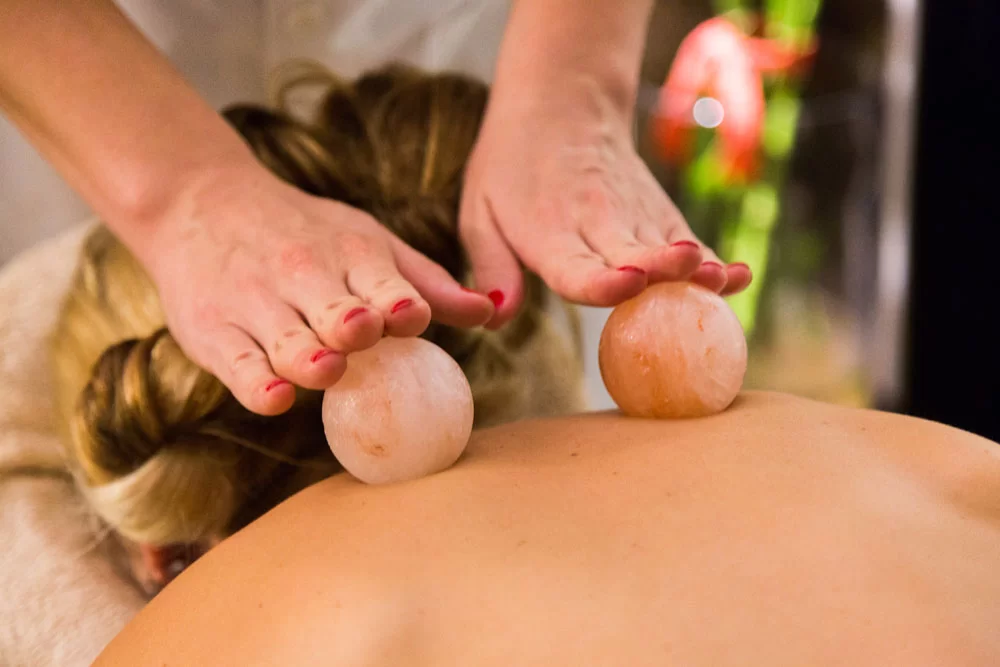 3 Massage Stones Ball Shape