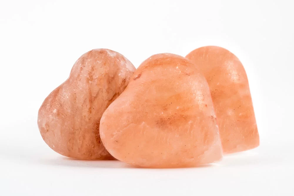 3 Massage Stones Heart Shape