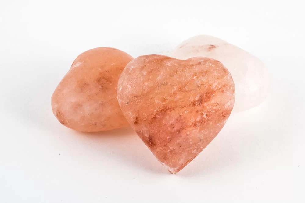 3 Massage Stones Heart Shape