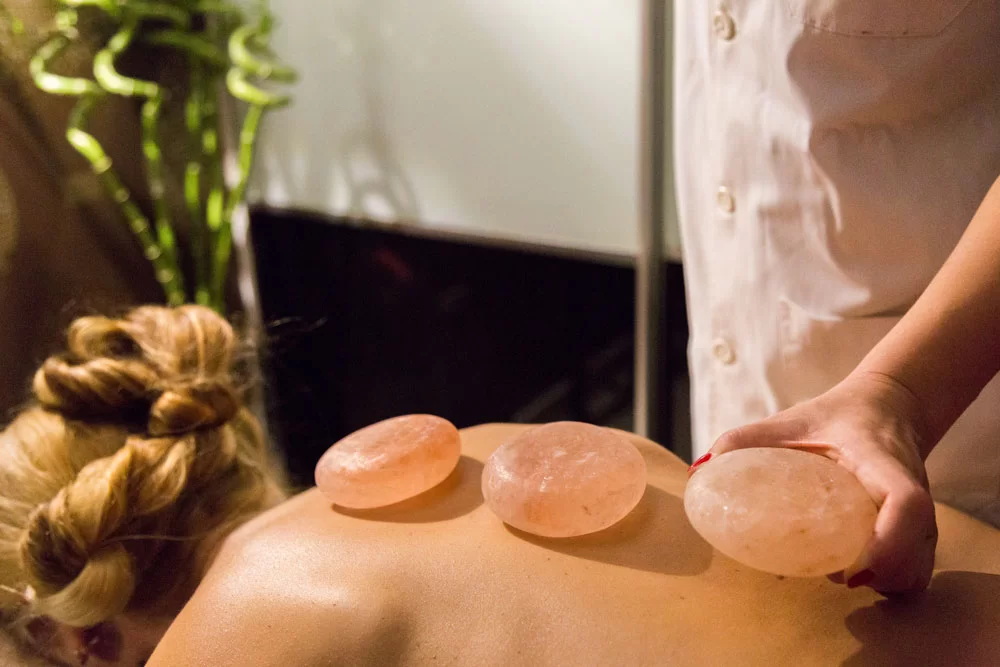 3 Massage Stones Oval Shape