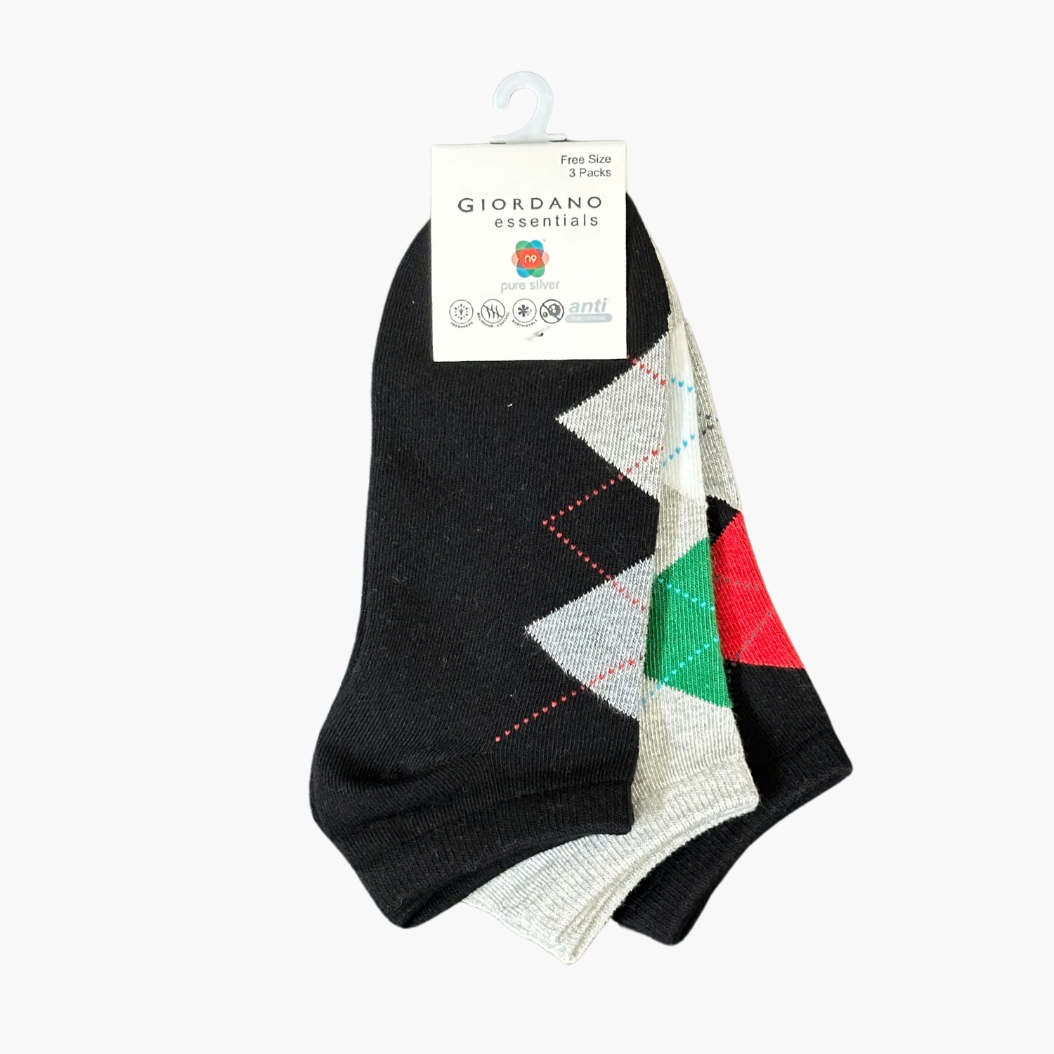 3 Pack Ankle Socks