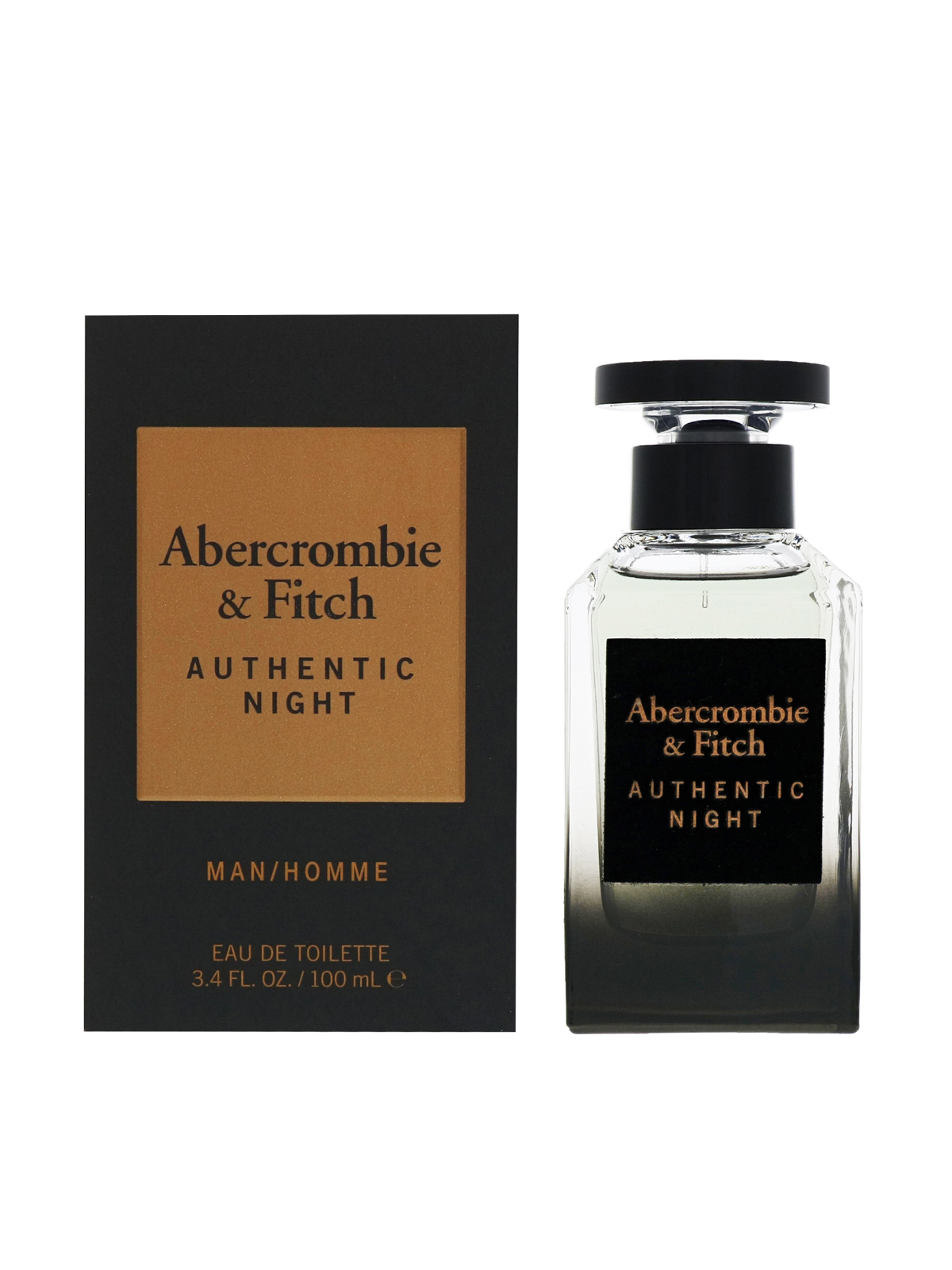 Abercrombie & Fitch Authentic Night Man Homme Eau De Toilette