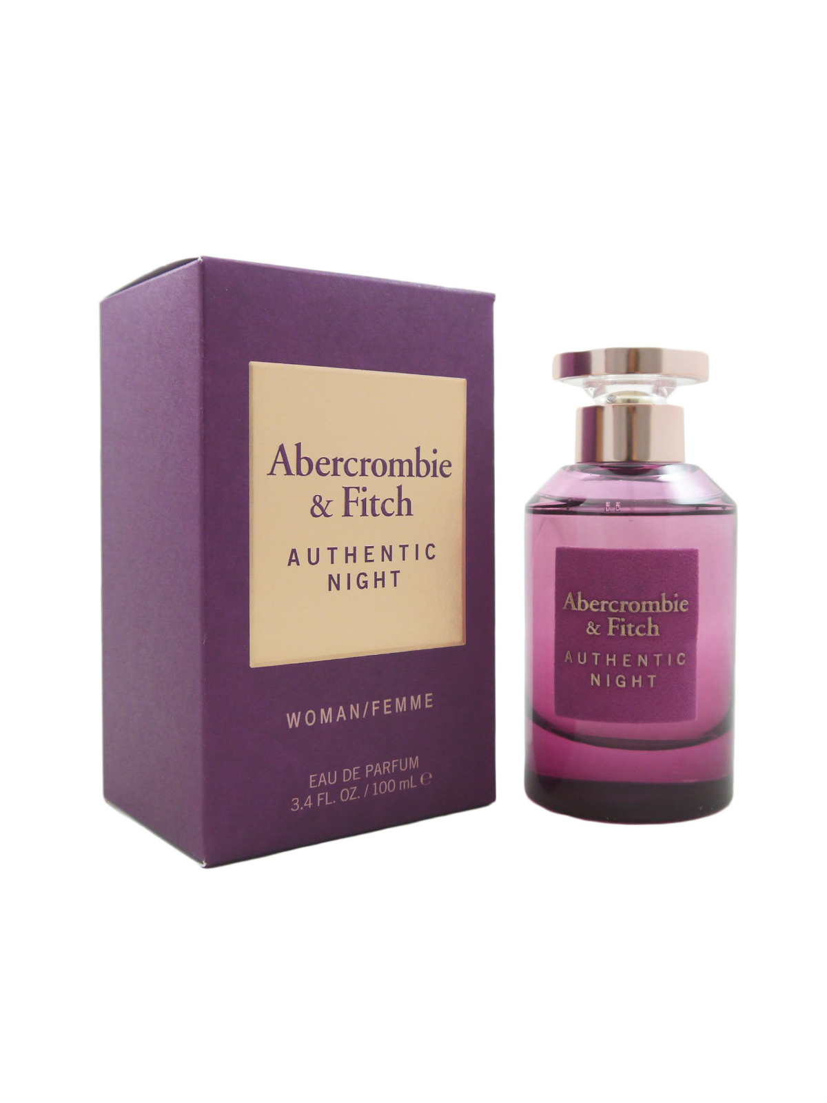 Abercrombie & Fitch Authentic Night Woman Femme Eau De Parfum