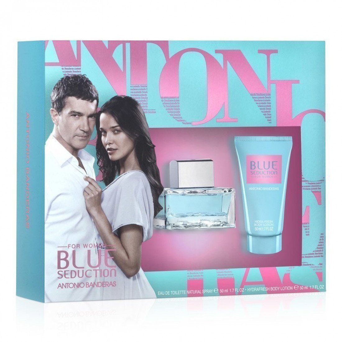 Antonio Banderas Blue Seduction For Women Eau De Toilette  Set
