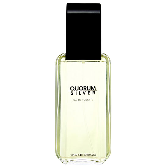 Antonio Puig Quorum Silver for Men Eau De Toilette
