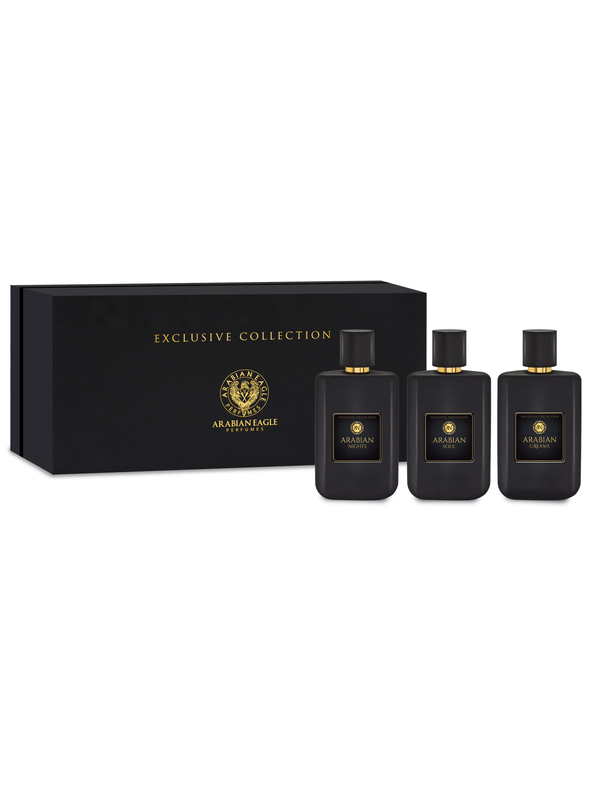 Arabian Eagle Dreams+Soul+Nights For Unisex Eau De Parfum  Set