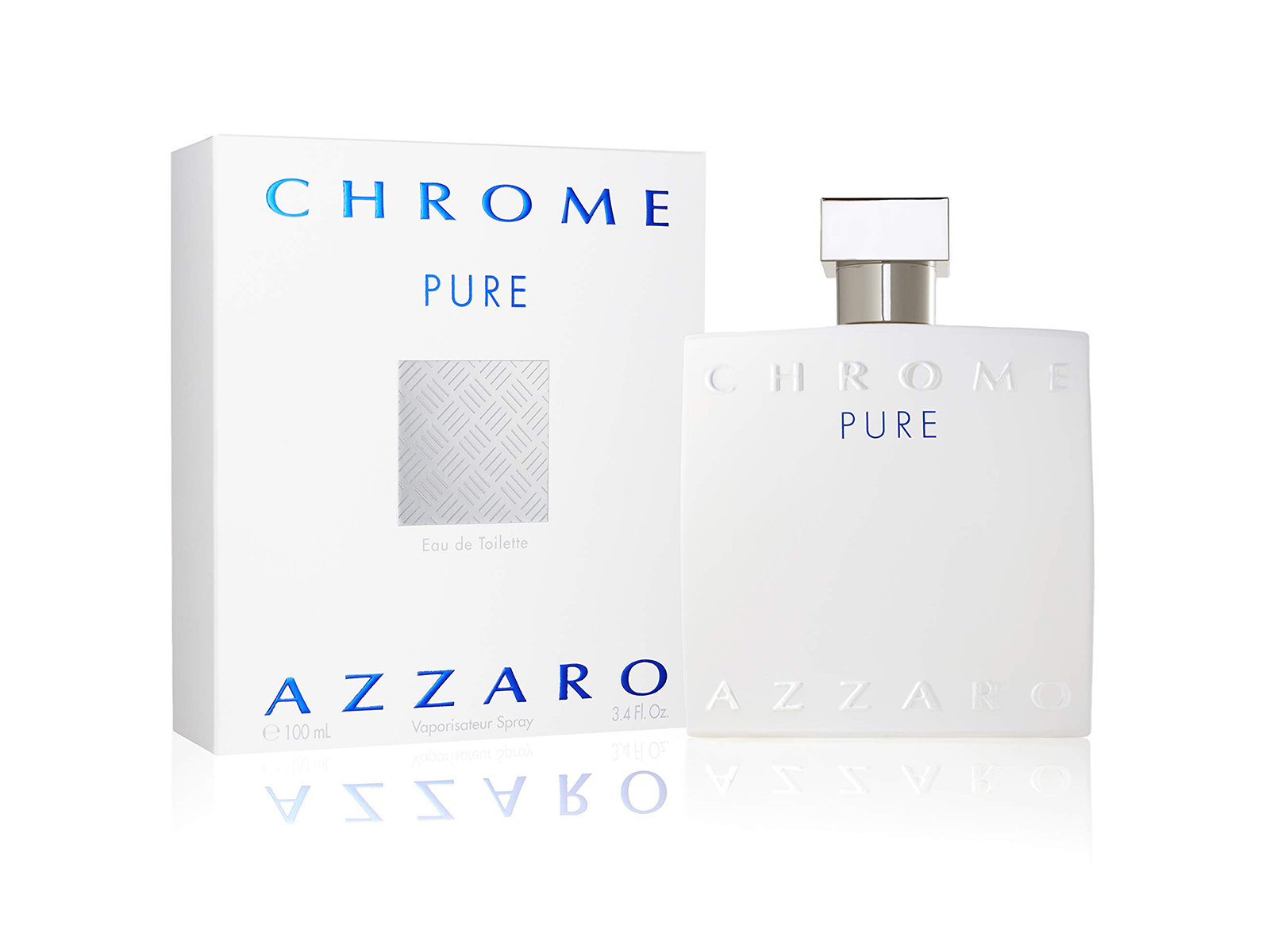 Azzaro Chrome Pure Eau De Toilette  For Men