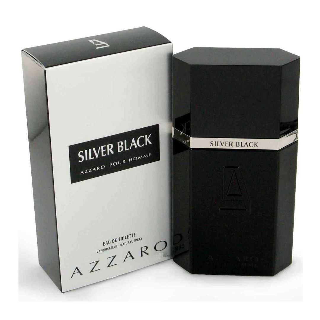Azzaro Silver Black For Men Eau De Toilette
