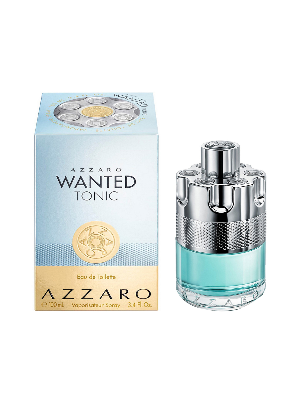 Azzaro Wanted Tonic Eau De Toilette  For Men