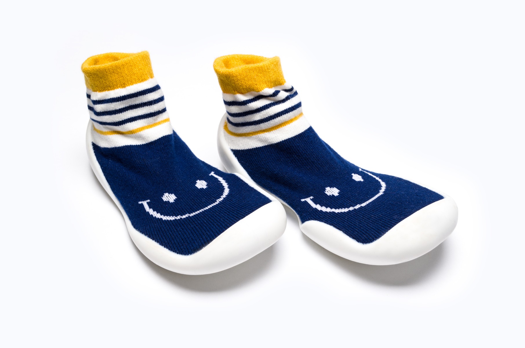 BABY SHOSE PLASTIK BB352 C:NAVY/YELLOW S:20-21 / BABY SHOSE