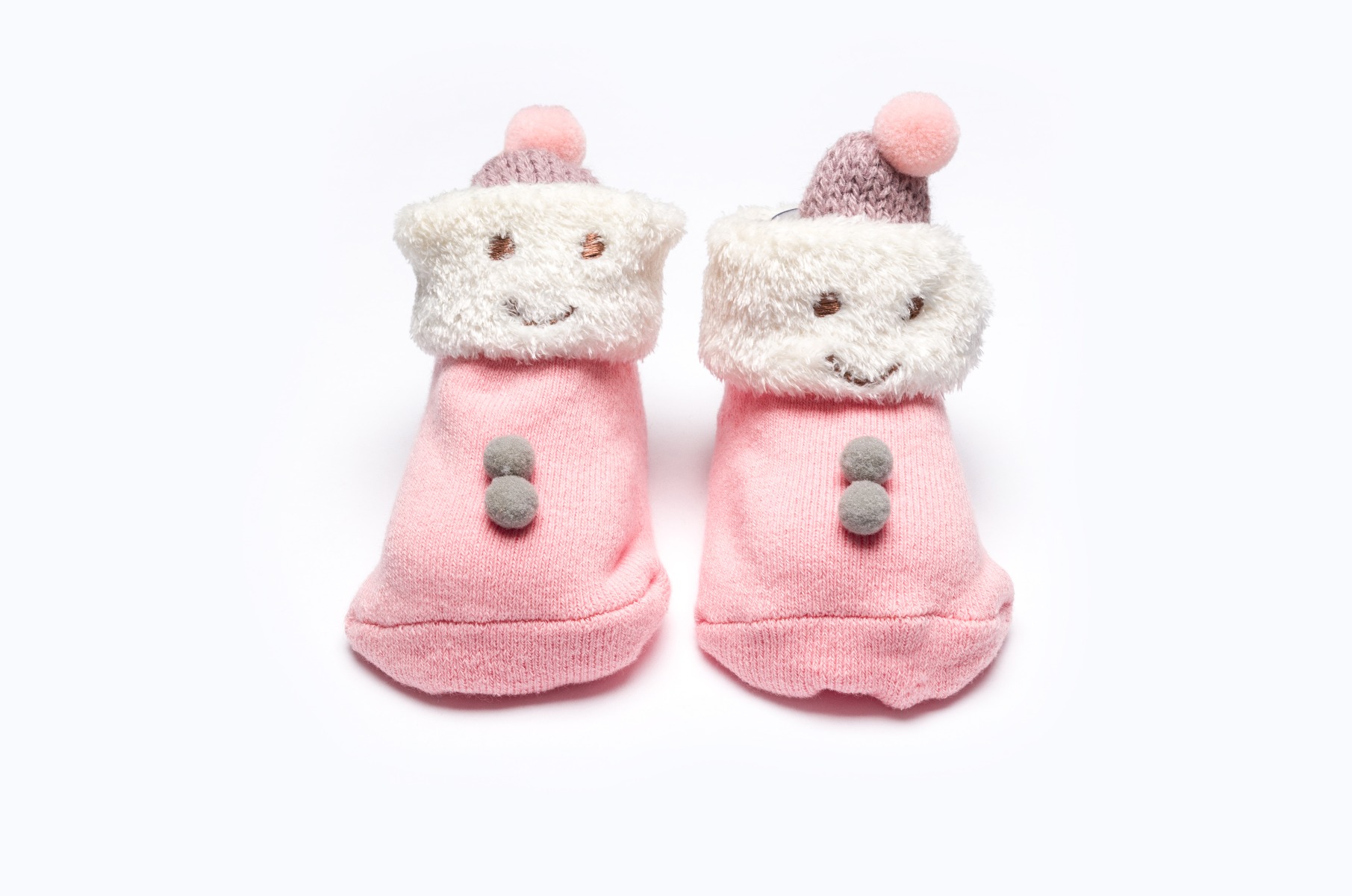 BABY SOCKS BB336 C:PINK S:12-18M
