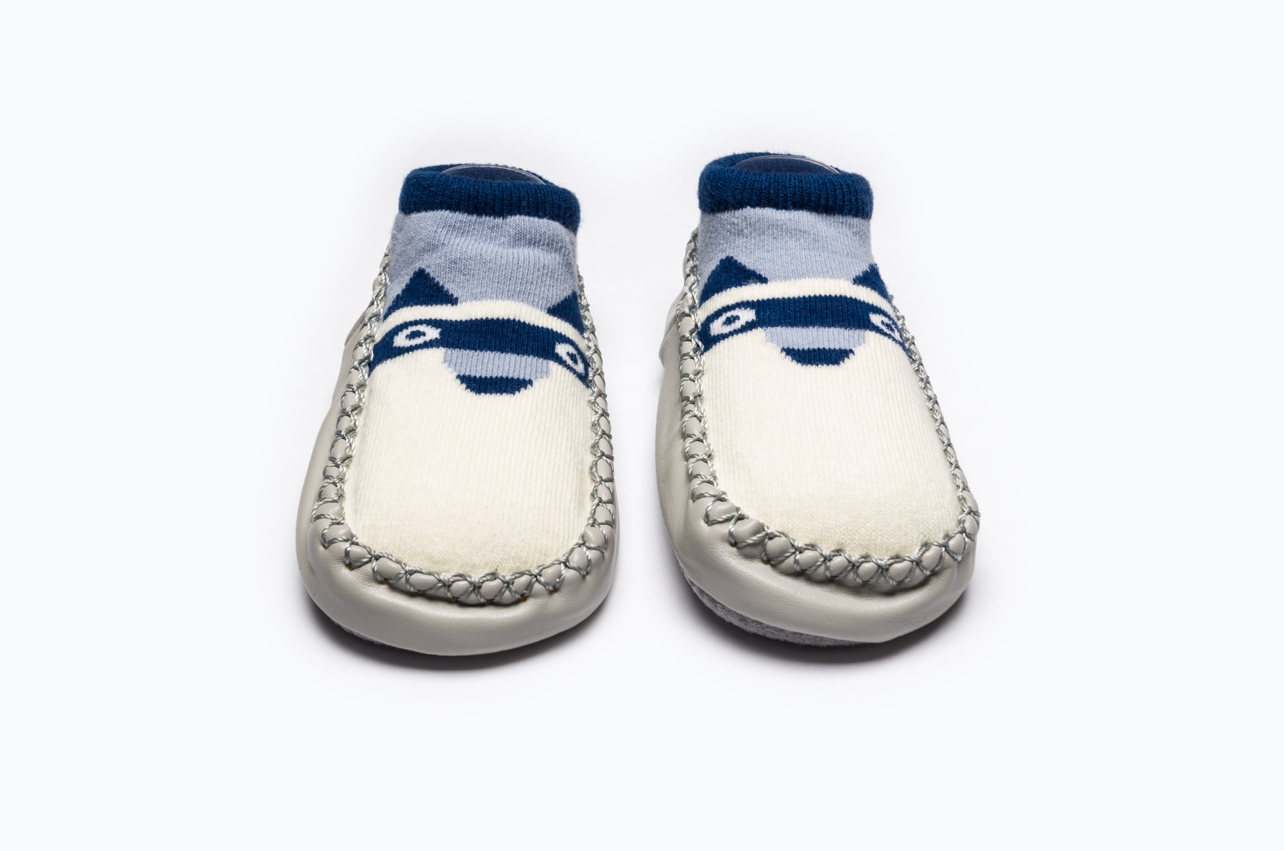 BABY SOCKS BB344 C:BLUE/GREY S:12CM / BABY SOCKS BB344 C:BLU