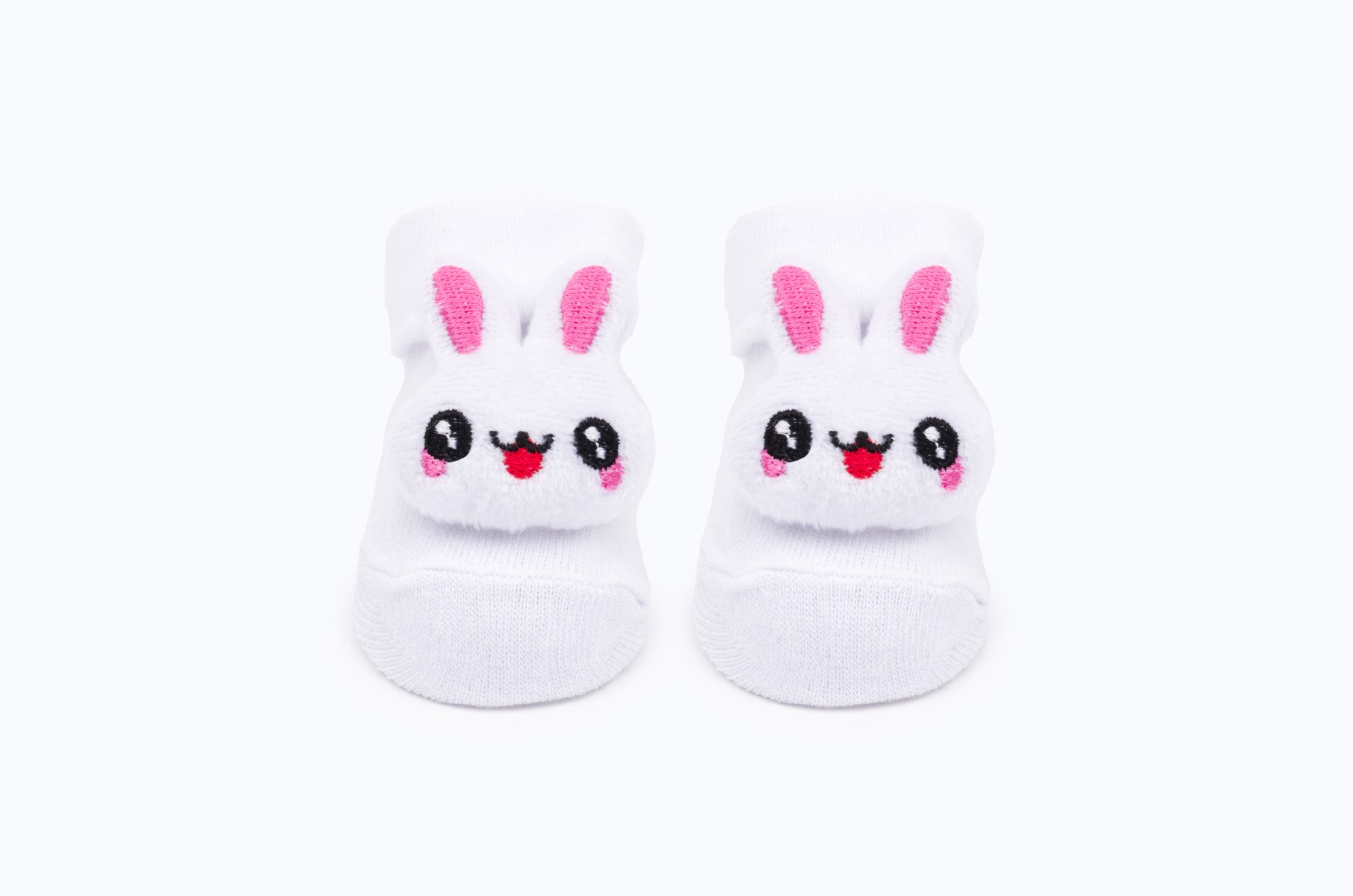 BABY SOCKS PRINTED BB369 C:WHITE S:0-12
