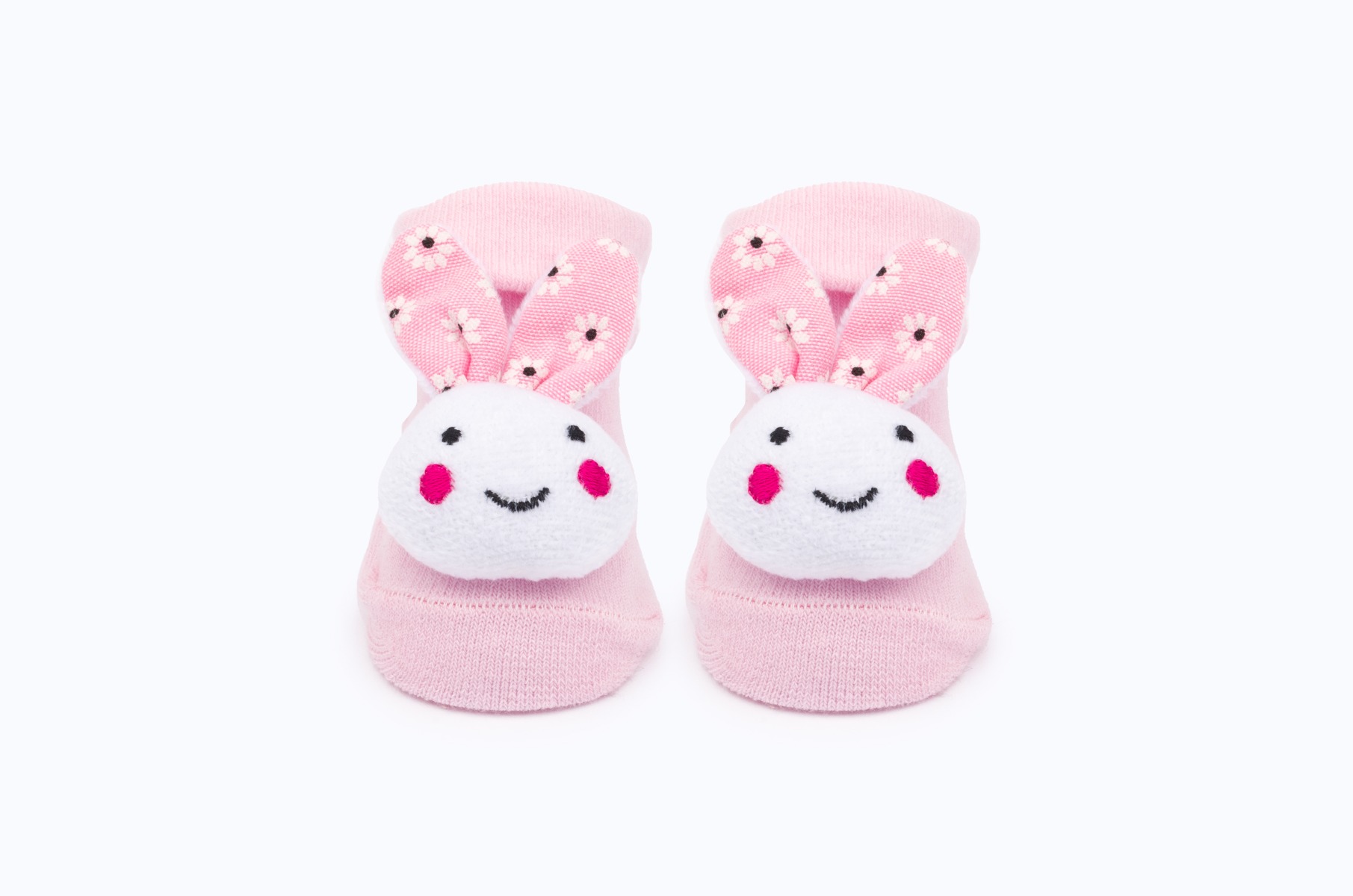 BABY SOCKS PRINTED BB370 C:PINK S:0-12