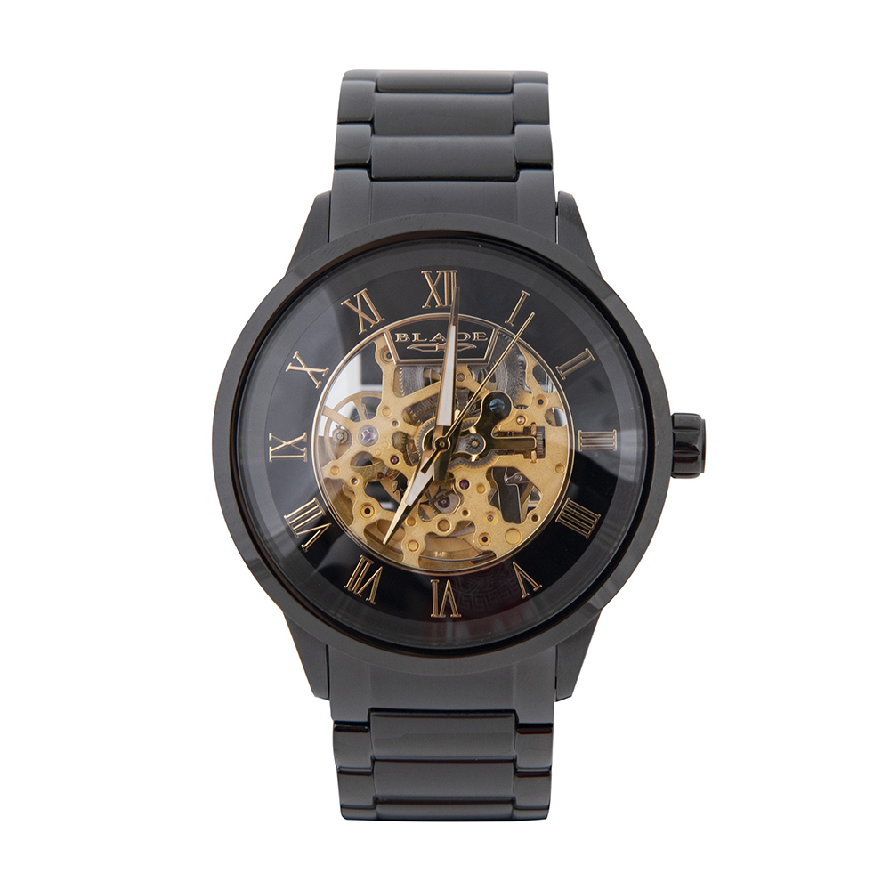 BLADE Falco Sempre SS 3604G2NNN Black SS Case and Band Men"s Watch