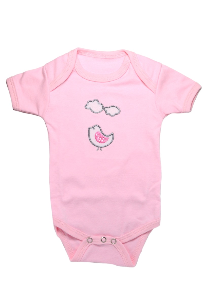 Baby"s Bodysuit & Sock Set Pink