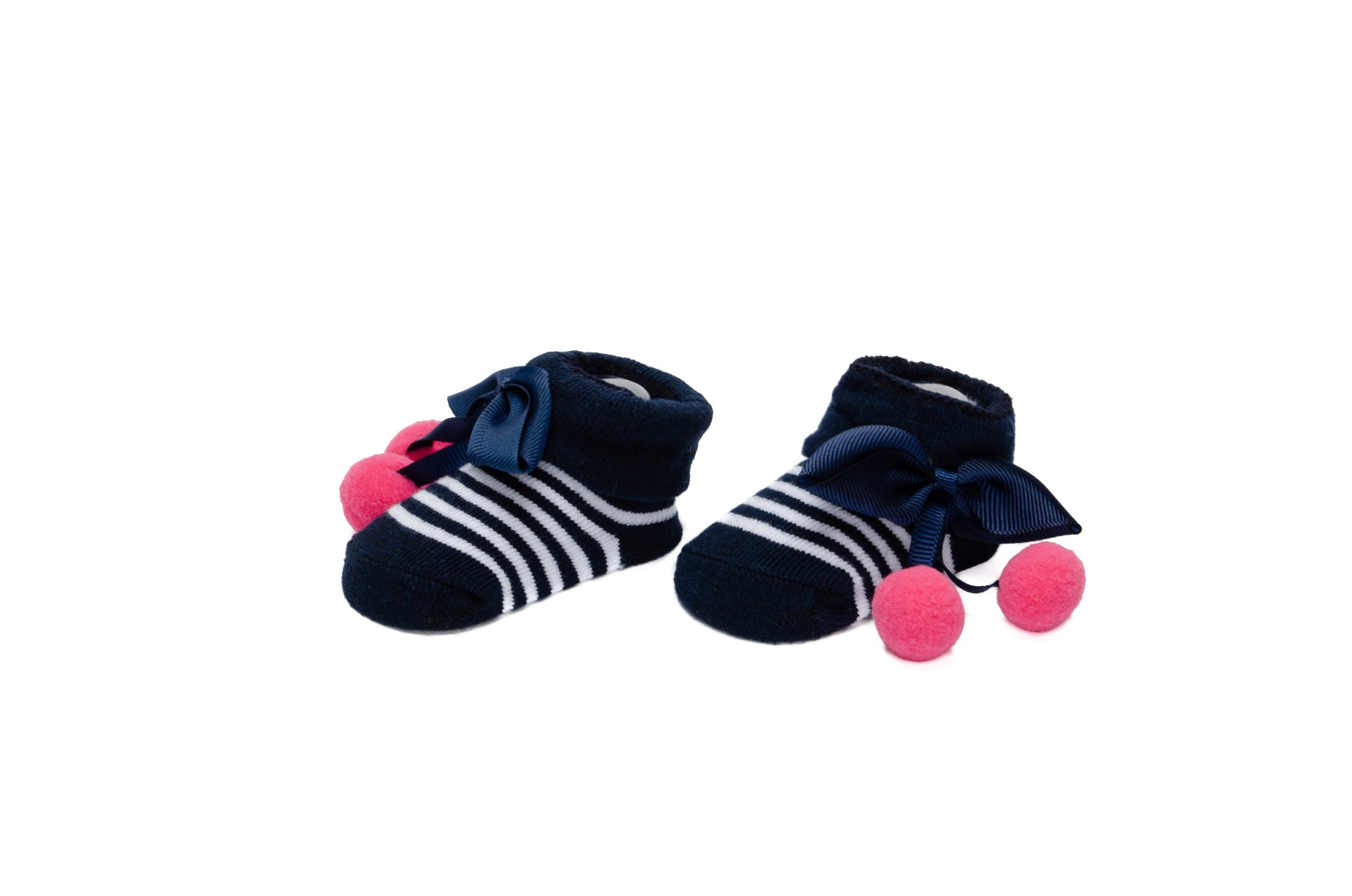 Baby"s Girl Fiyonk Headband & Sock Set Black
