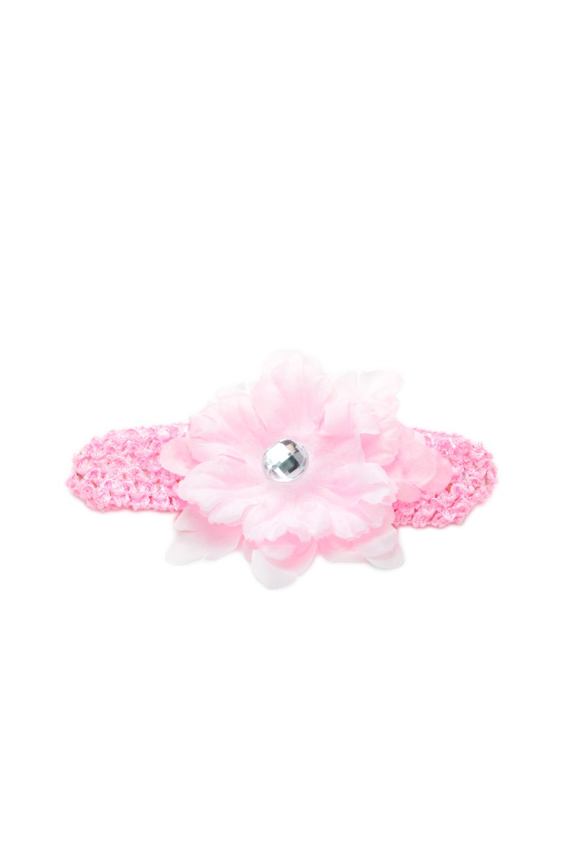 Baby"s Girl Head band & Sock Set Pink-Pink-0-6M