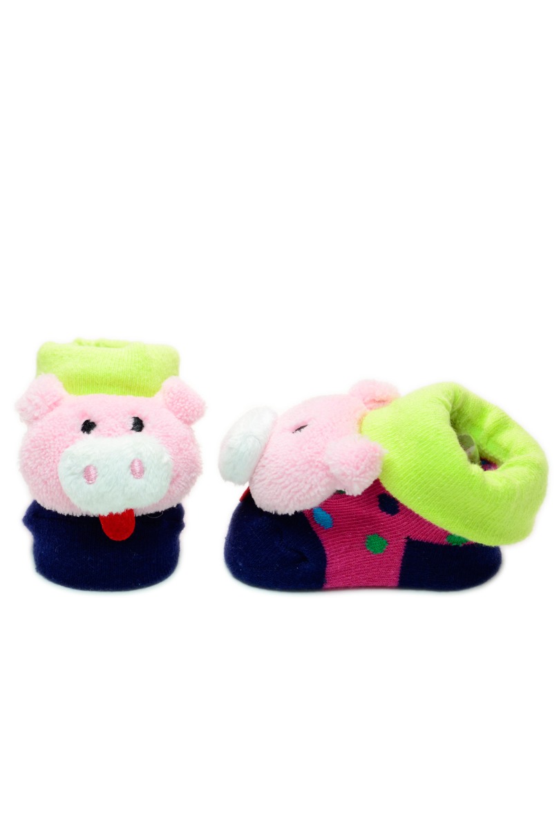Baby"s Pig Socks Pink