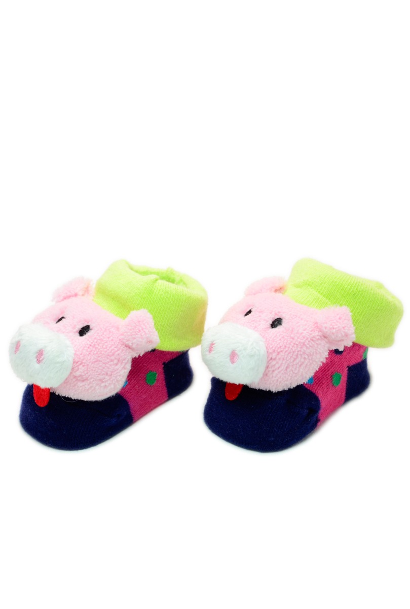 Baby"s Pig Socks Pink