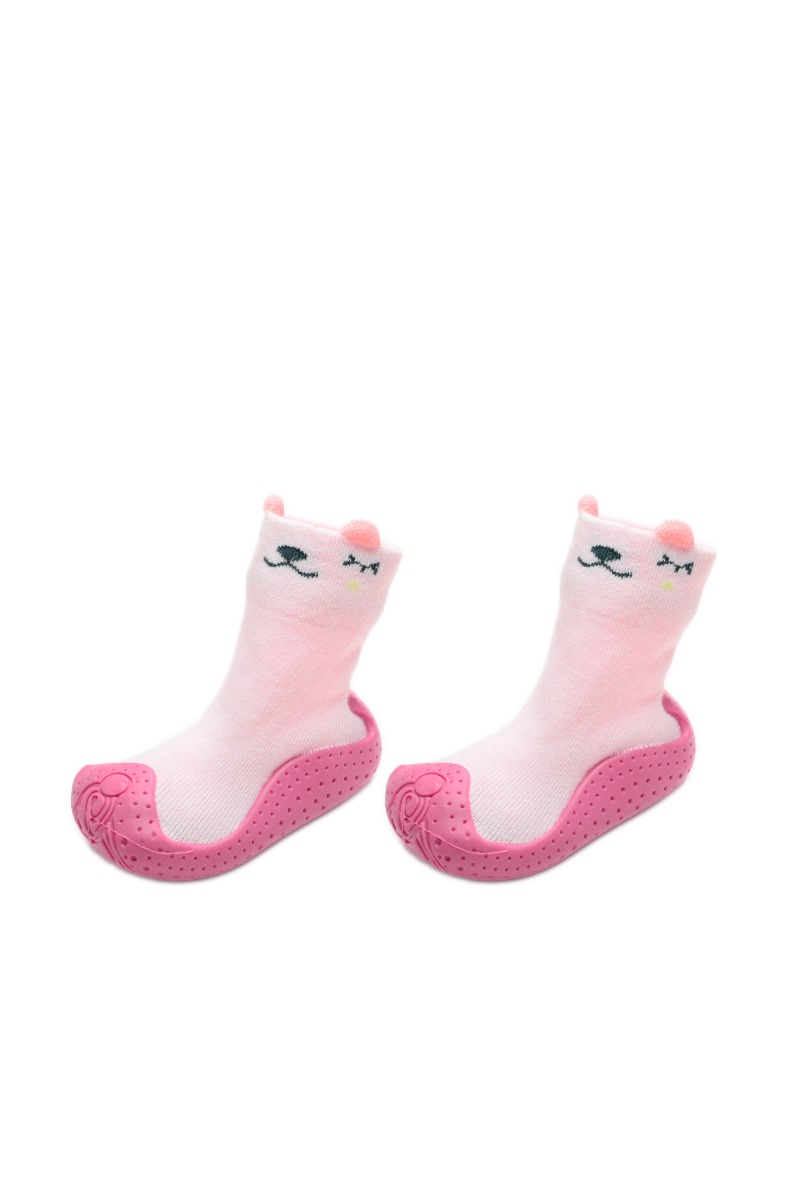 Baby"s Sleepy Bear Home Shoes