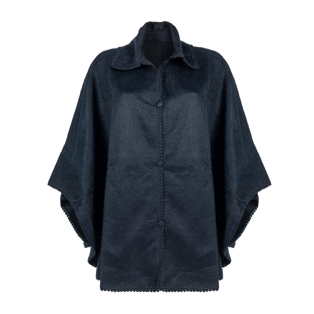 Black wool coat