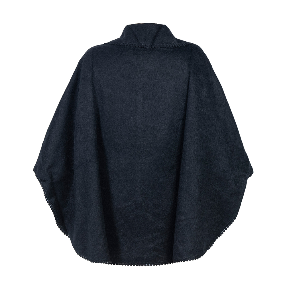 Black wool coat