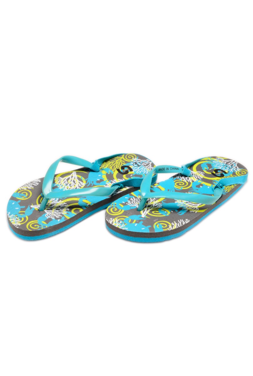 Boy"s Crab Flip Flop Gray-Blue