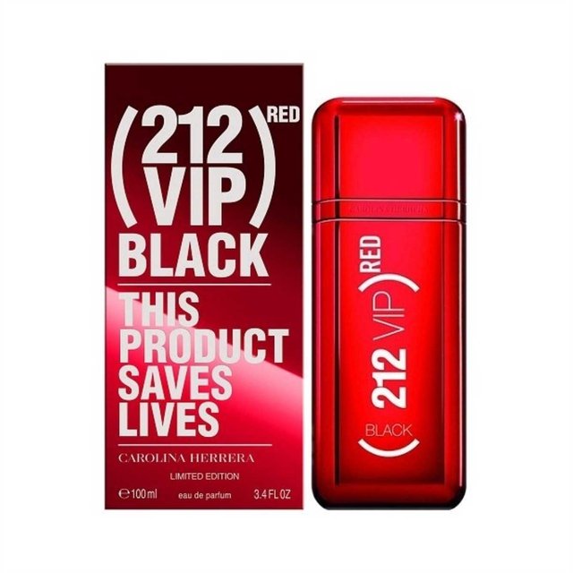 CH 212 Vip Black Red Limited Edition For Men Eau De Parfum