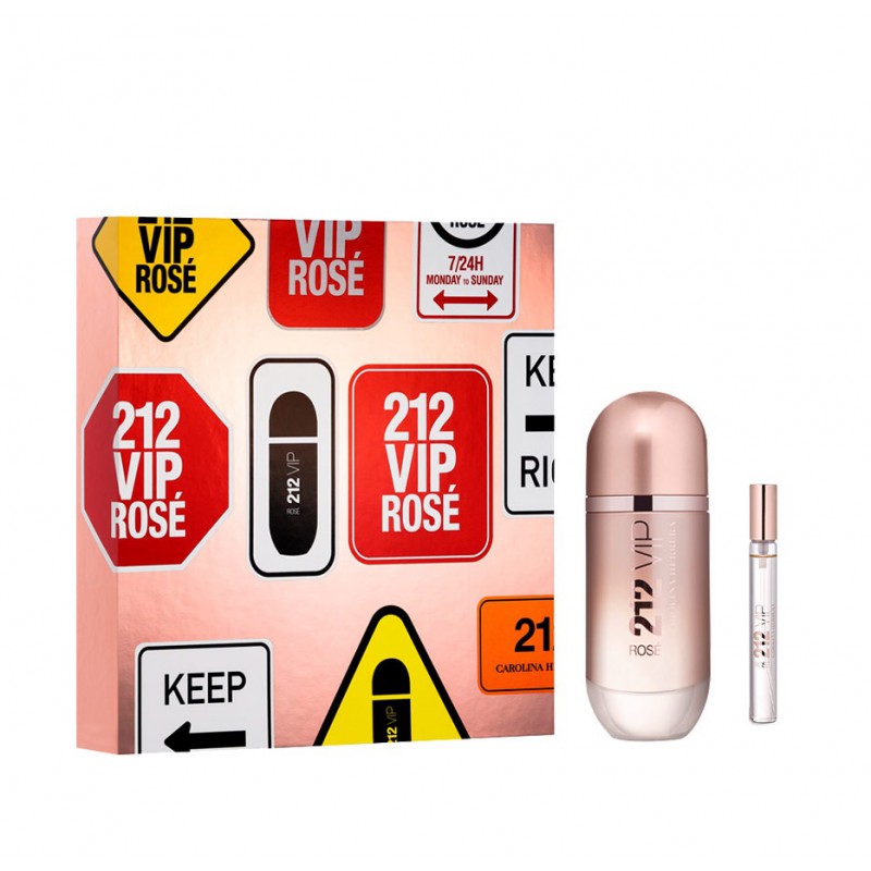 Carolina Herrera 212 VIP Rose For Women Eau De Parfum  Set