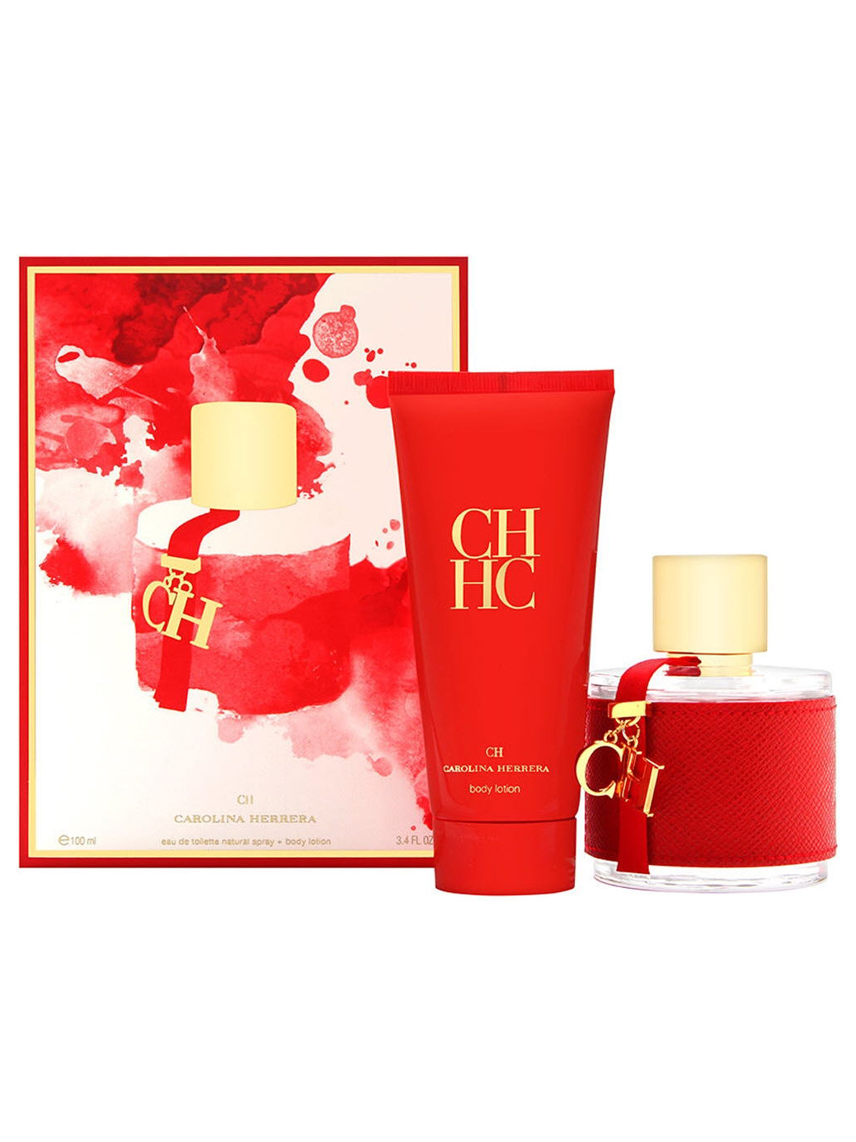 Carolina Herrera CH HC For Women Eau De Toilette  Travel Set