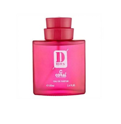 Coral D Block For Woman Eau De Parfum -Pink