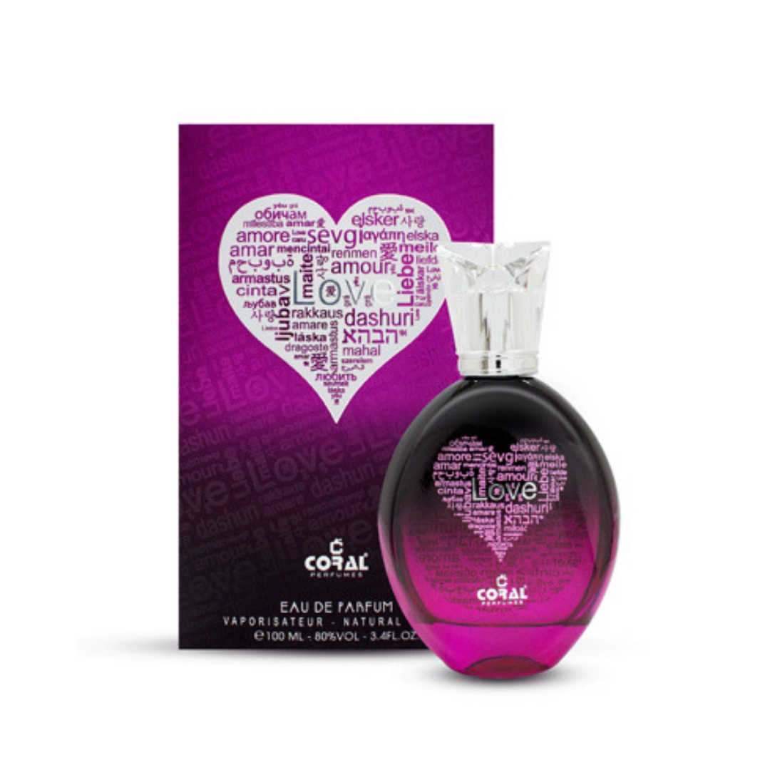 Coral Love For Unisex Eau De Parfum
