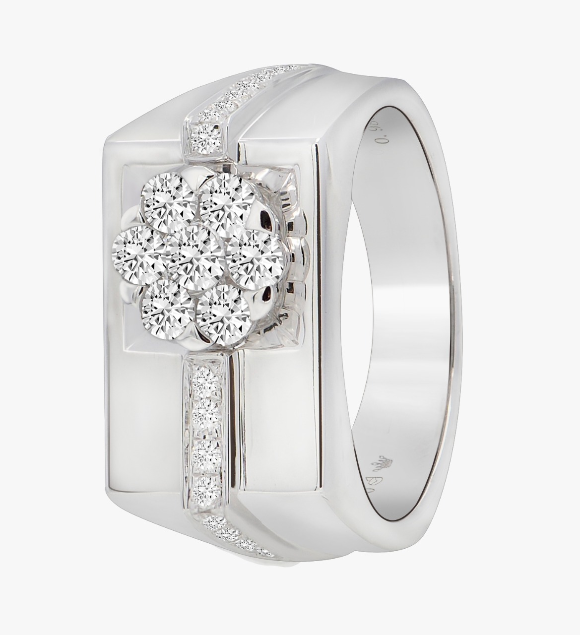 Coronet Diamond Gents Ring_L02282
