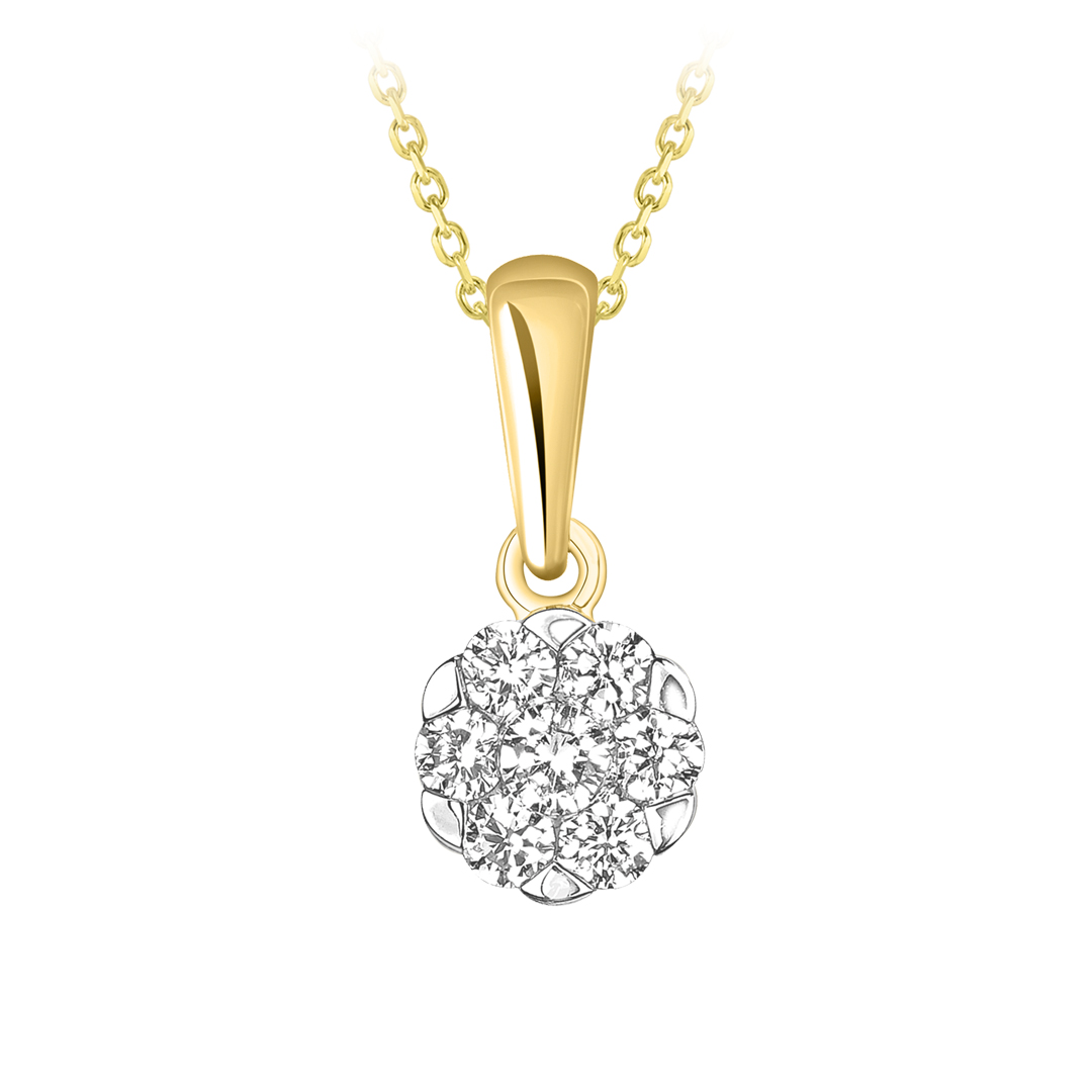 Coronet Diamond Pendant_K04049
