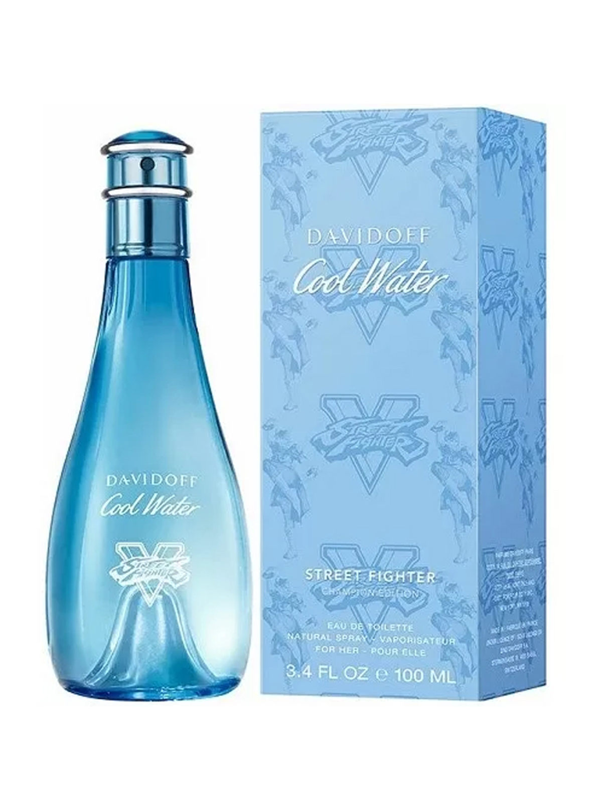 Davidoff Cool Water Street Fighter Eau De Toilette  For Women