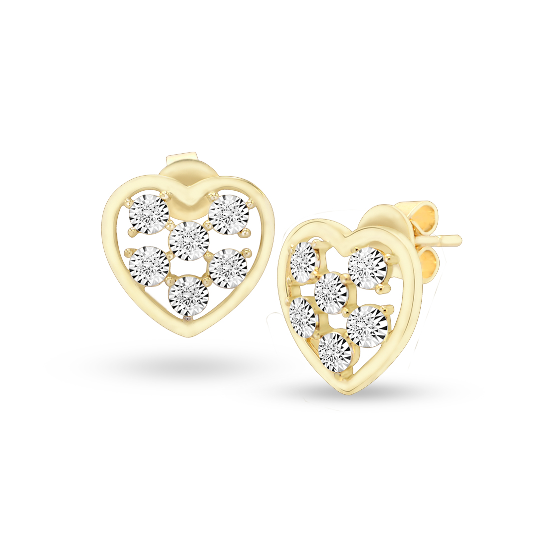 Diamond Earrings-M09302