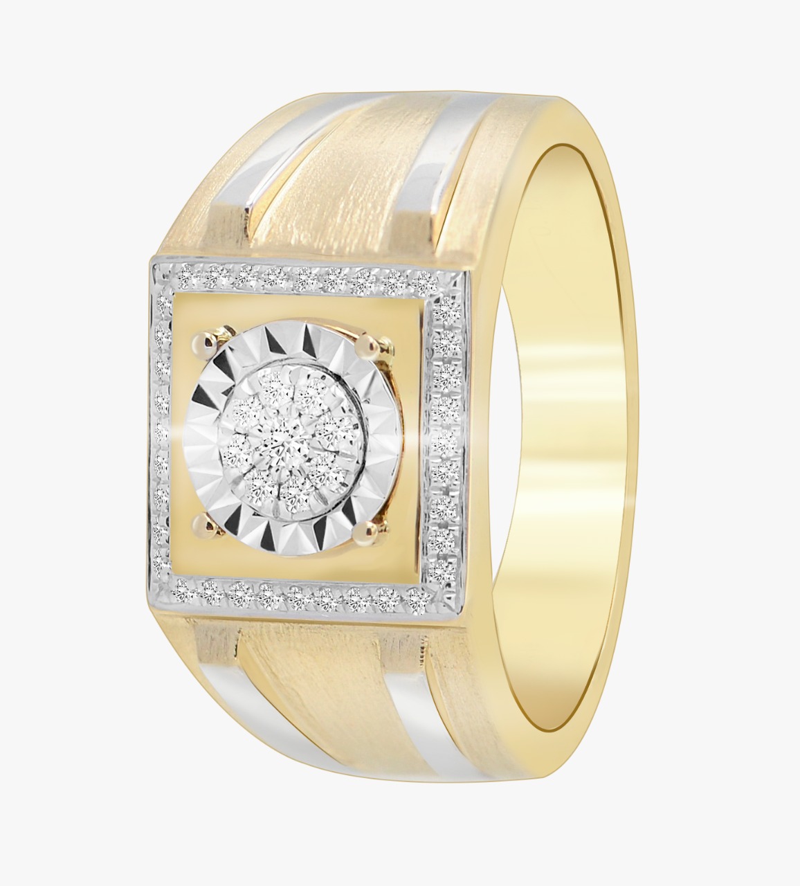 Diamond Gents Ring_M06208