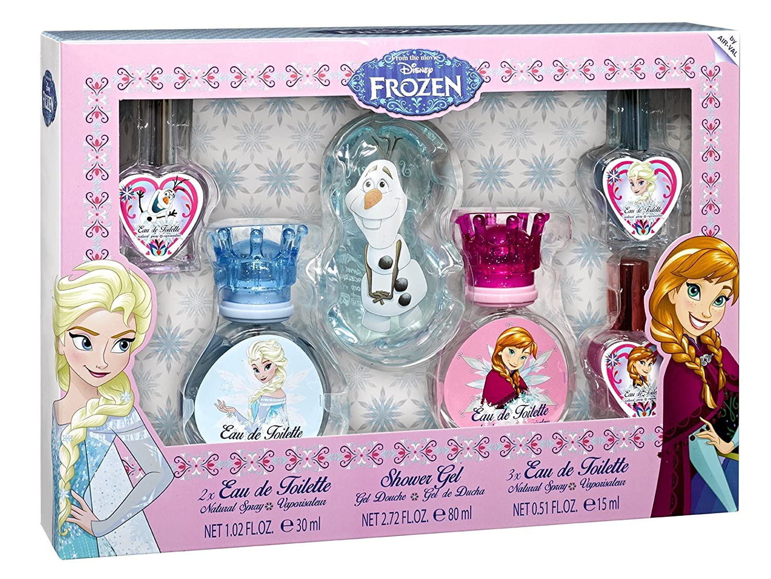 Disney Frozen EDT 2x+3x1 Set