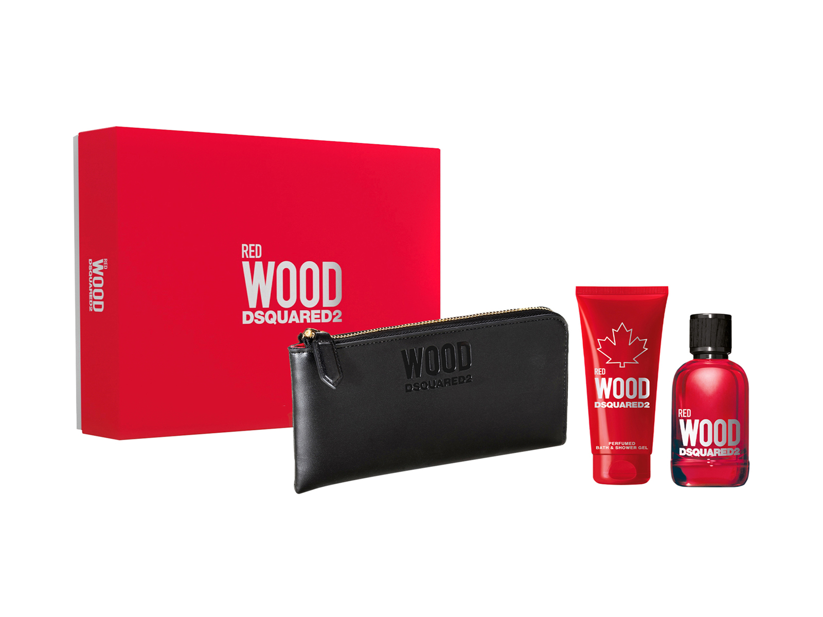 Dsquared2 Wood Red for Men Eau De Toilette  Set