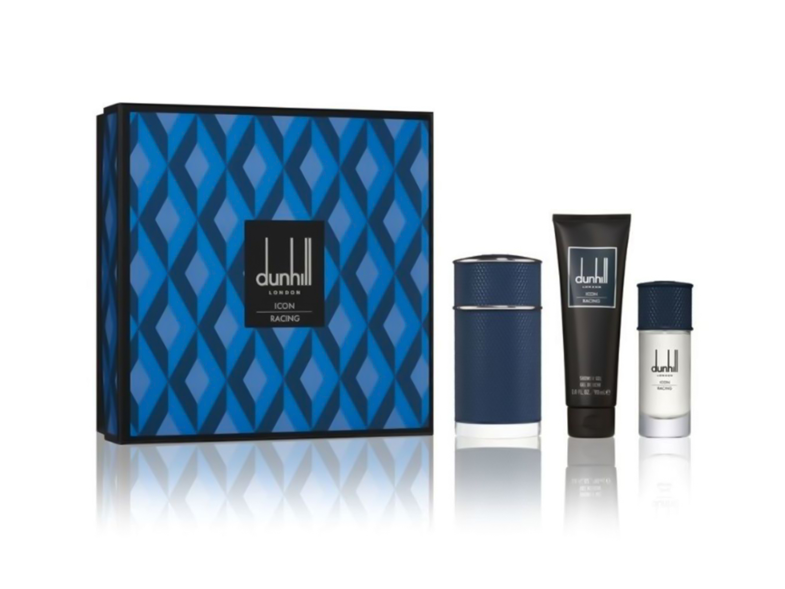 Dunhill London Icon Racing Blue Eau De Parfum  Set For Men