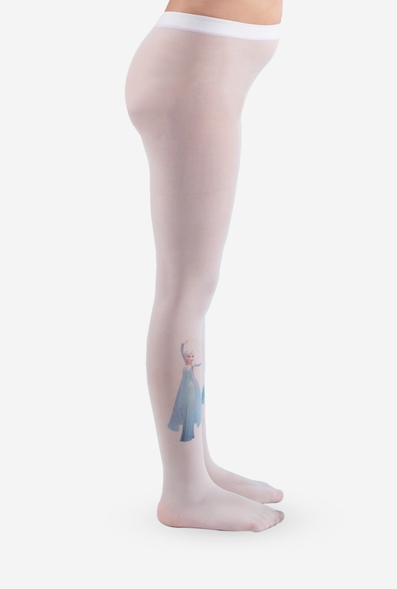 Elsa Girls Tight White